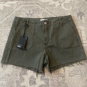NWT PAIGE Women's Mayslie Utility High Rise Relaxed Short